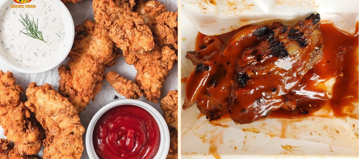 Chuck's Wings - Ewing Menu